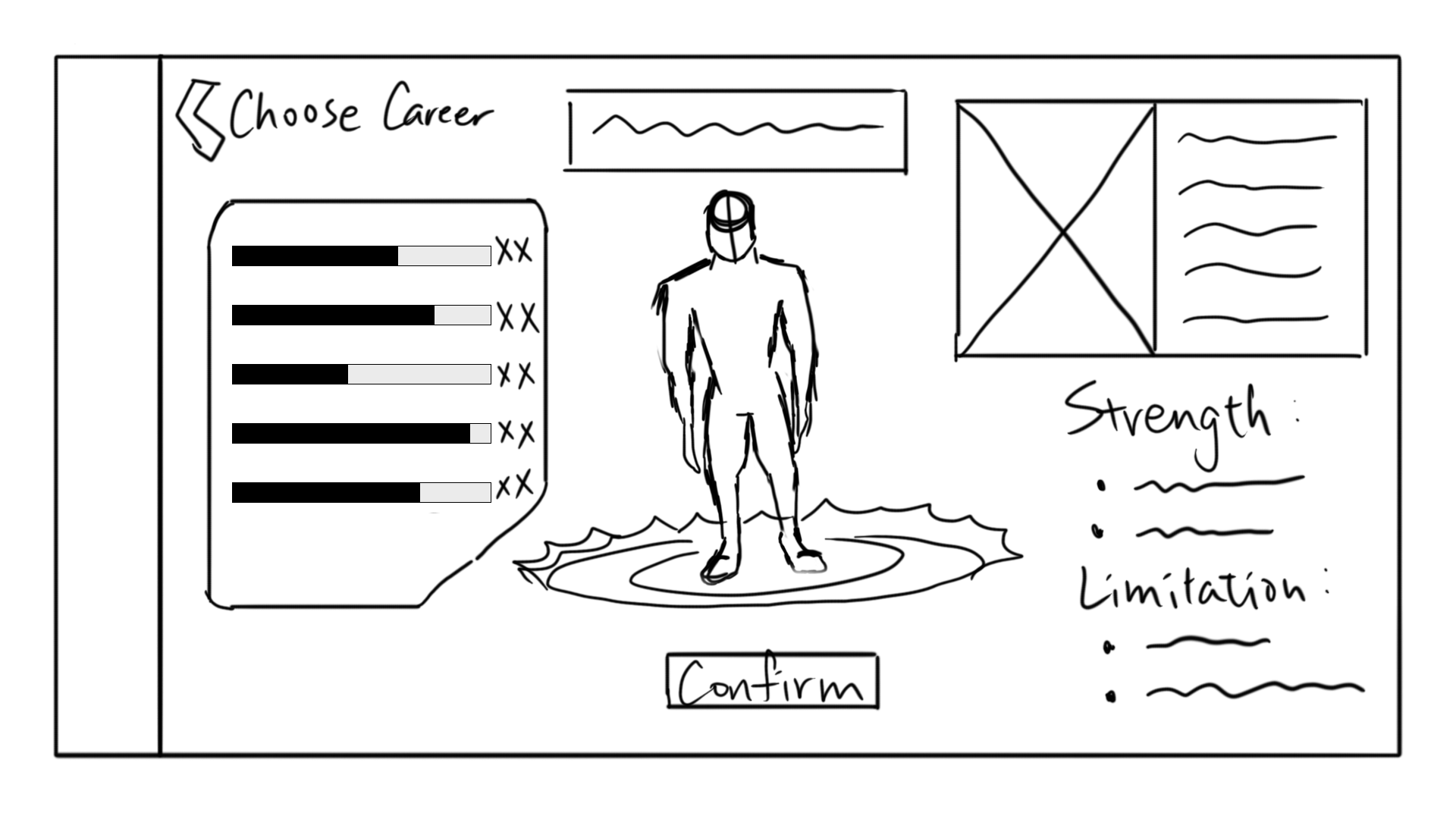 Career RPG Paper Wireframe 2